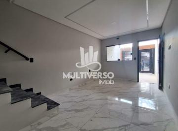 Casa · 75m² · 2 Quartos · 1 Vaga · Sobrado à venda na Praia Grande (Sítio do Campo) | 2 quartos, 1 suíte | Aceita financiamento