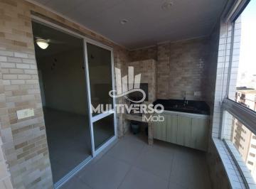 Apartamento · 69m² · 2 Quartos · 1 Vaga · Apartamento à venda 69m² com 2 dorms (1 suíte), varanda gourmet e 1 vaga | Guilhermina, Praia Grande