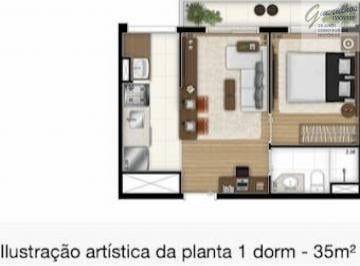 Apartamento · 35m² · 1 Quarto · 1 Vaga · Studio Amplo com Vaga na Aclimação 35 m² em Condomínio Clube Completo R$ 455 Mil
