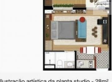 Apartamento · 28m² · 1 Quarto · 1 Vaga · Studio com Vaga na Aclimação Condomínio Clube Completo por R$ 364 Mil