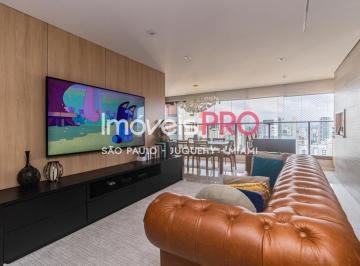 Apartamento · 110m² · 3 Quartos · 2 Vagas · Oportunidade - Maravilhoso Apartamento no Campo Belo - Todo mobiliado com 3 Quartos , 110 m².