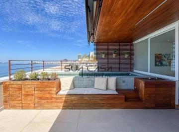 Apartamento · 275m² · 3 Quartos · 1 Vaga · Leme | Cobertura reformada com vista panorâmica para o mar de Copacabana.