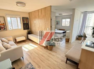 057f4b79ba9ed6f3322d23ef248215f5c7fdafd0 · Apartamento de 1 dormitório totalmente integrado rico em móveis planejados e lazer completo na Vila