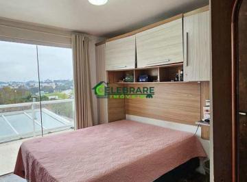 Casa · 60m² · 3 Quartos · 2 Vagas · SOBRADO FRENTE P/ RUA,C.PEQUENO,COLOMBO!! 03 QTOS,SACAD,CHURRAS