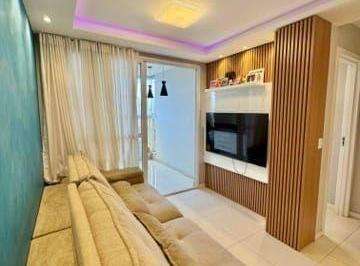 Apartamento · 80m² · 3 Quartos · 2 Vagas · Apartamento 80m², 3 Quartos, 1 suíte; Sala de 2 ambientes, 2 Vagas, lazer completo
