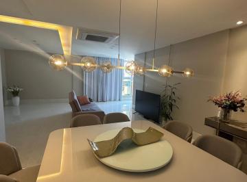 Apartamento · 140m² · 3 Quartos · 3 Vagas · Prédio novo na quadra do mar, apto com 140m², 3 suítes, 3 vagas, lazer completo
