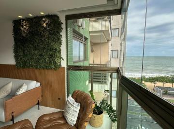 Apartamento · 115m² · 3 Quartos · 2 Vagas · Apartamento Alto Padrão, frente mar, 115m², 3 quartos, 1 suíte, 2 vagas, lazer de clube
