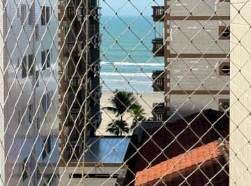Apartamento · 80m² · 2 Quartos · 1 Vaga · Apto de 2 Dorm c/ SUÍTE e VISTA MAR, 80 m² de área útil. Bairro: Ocian.