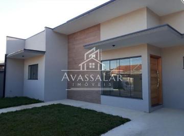 Casa · 93m² · 2 Quartos · Casa com 3 dormitórios sendo 1 suíte à venda - Eucaliptos | Fazenda Rio Grande PR