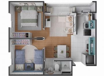 Apartamento · 43m² · 2 Quartos · 1 Vaga · Apartamento em Ananindeua com fácil acesso — ligue agora e saiba mais