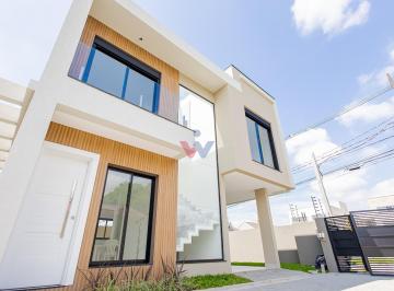 Casa · 117m² · 3 Quartos · 2 Vagas · Sobrado para venda em Boqueirão de 117.00m² com 3 Quartos, 1 Suite e 2 Garagens