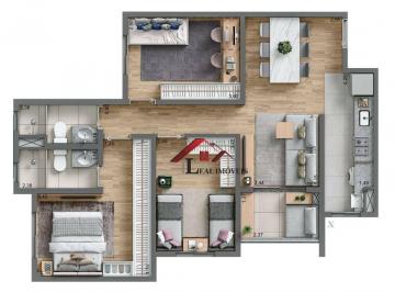Apartamento · 69m² · 3 Quartos · Apartamento para venda em Rudge Ramos de 69.00m² com 3 Quartos e 1 Suite