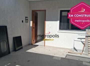 garagem · Sobrado com 2 dormitórios à venda, 100 m² por R$ 700.000,00 - Parque Oratório - Santo André/SP