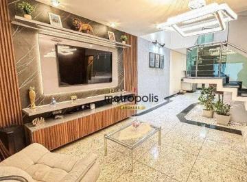 Sala · Sobrado com 3 dormitórios à venda, 161 m² por R$ 1.200.000,00 - Vila Scarpelli - Santo André/SP