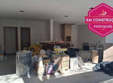 Em construção · Sobrado com 3 dormitórios à venda, 220 m² por R$ 1.120.000,00 - Parque Oratório - Santo André/SP