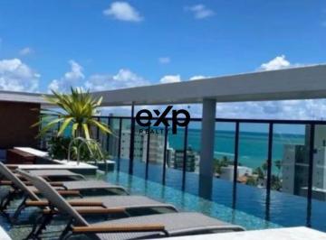 Apartamento · 70m² · 2 Quartos · 1 Vaga · VENDA | APARTAMENTO PORTEIRA FECHADA EM CAMBOINHA | 70m² | 2 QUARTOS | MOBILIADO | 300 METROS DO MAR