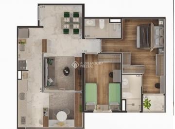 Apartamento · 71m² · 2 Quartos · 1 Vaga · CONDOMINIO STYLO - 2 quartos 1 suite 1 vaga - Caminho do Mar