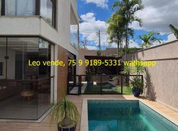 Casa de 4 quartos, Feira de Santana · Leo vende, casa bairro Papagaio, 4|4 c 2 suítes, closet, piscina, goumert, energia solar, mobiliada
