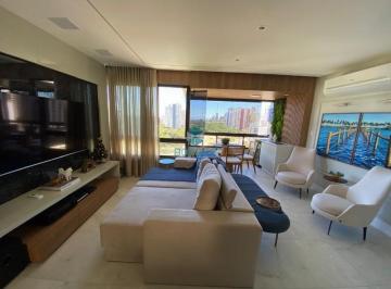 Foto 01 · Apartamento à venda com 120m², 3 quartos, gabinete e vista mar na Mansão Heitor Villa-Lobos - Alto d