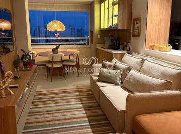 Foto 01 · Apartamento à venda no Centro de Taubaté-SP, 2 quartos, 1 suíte, 1 sala, 2 banheiros, 1 vaga, 77m².