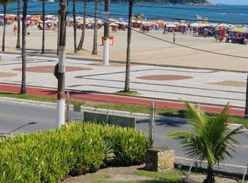 Apartamento de 1 quarto, Praia Grande · Apartamento locação Boqueirão com vista para o mar
