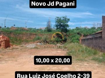 Terreno · 200m² · Terreno no Jd Pagani, 10x20, próximo ao Mercado Perdizes