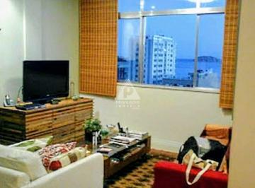 SALA · Apartamento Sala Quarto com vista mar em Ipanema.