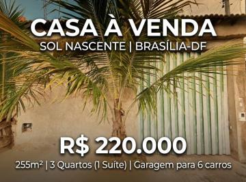 Casa en Venda de 3 quartos Ceilandia · CASA À VENDA – SOL NASCENTE | BRASÍLIA-DF