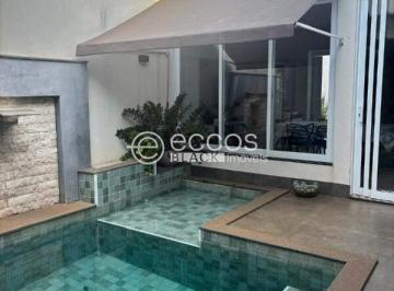 Casa · 205m² · 3 Quartos · 2 Vagas · Casa em condomínio à venda, 3 quartos, 3 suítes, 2 vagas, Novo Mundo - Uberlândia/MG