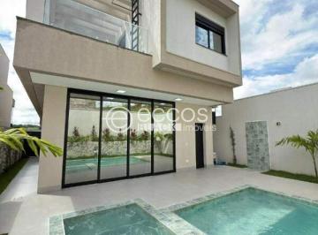 Casa · 215m² · 3 Quartos · 1 Vaga · Casa em condomínio à venda, 3 quartos, 1 suíte, 1 vaga, Granja Marileusa - Uberlândia/MG