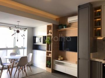 Apartamento · 43m² · 1 Quarto · 1 Vaga · Apartamento de 1 quarto com 43,9m² na Praia Brava, Florianópolis.