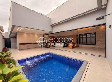 Casa · 210m² · 4 Quartos · 2 Vagas · Casa em condomínio à venda, 4 quartos, 4 suítes, 2 vagas, Laranjeiras - Uberlândia/MG