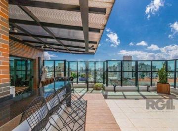 Solarium · APARTAMENTO COM 01 DORMITÓRIO E GARAGEM