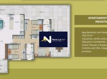 Apartamento · 143m² · 3 Quartos · 2 Vagas · Área privativa 143m², 3 quartos suíte, lavado, 2 vagas à venda no Vila Paris