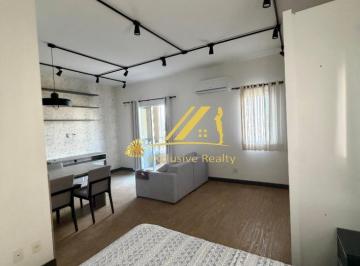 Foto 01 · Loft para locação no Marco Zero Tower, 50m2, bem decorado e mobiliado, com varanda. Andar alto, 1 va