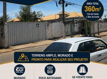 Terreno , Várzea Grande · Terreno 12x30 na Avenida Alzira Santana com Poço Artesiano