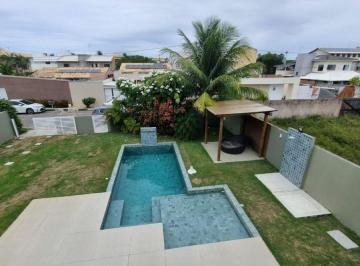 Casa de 5 quartos, Camaçari · Casa alto padrão em Barra de Jacuípe para venda, a 300m da praia, 6/4, 4 suítes, Piscina