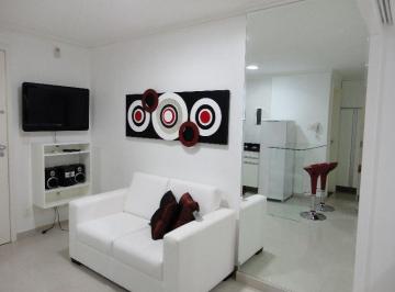 1 Foto Sala_1 · APARTAMENTO MOBILIADO CA 02 PRATICAL SPACE com garagem, Lago Norte Brasília DF ALUGUEL LOCAÇÃO