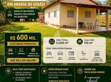 Terreno · 5000m² · Vende-se Chácara de 5000 m2 a venda em Abadia de Goiânia