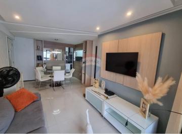 Apartamento · 85m² · 3 Quartos · 2 Vagas · ALUGO APARTAMENTO MOBILIADO EM BOA VIAGEM – 3 QUARTOS, 2 SUÍTES, LAZER COMPLETO