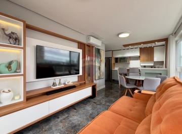 Apartamento · 155m² · 3 Quartos · 3 Vagas · Infraestrutura de Resort - Mobiliado e decorado com terraço e vista para o mar - Vaga de garagem tri
