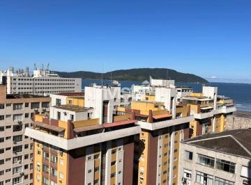 Apartamento · 75m² · 2 Quartos · 1 Vaga · APARTAMENTO MOBILIADO COM VISTA PARA O MAR – GONZAGA | SANTOS