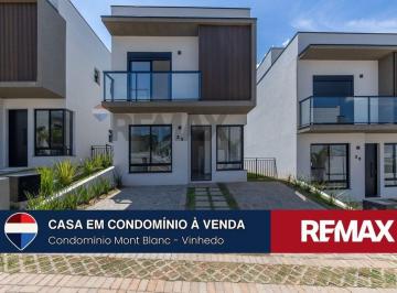 Casa · 155m² · 3 Quartos · 2 Vagas · Casa à venda no Condomínio Mont Blanc em Vinhedo/SP
