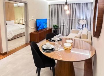 Apartamento · 57m² · 1 Quarto · 1 Vaga · George V Itaim com Suíte e Closet | Alto Padrão para Morar ou Investir