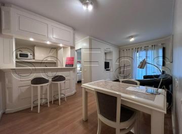 Apartamento · 45m² · 1 Quarto · 1 Vaga · Royal Victoria Place no Itaim Bibi | Flat com Varanda para Morar ou Investir