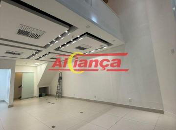 Comercial · 81m² · 1 Vaga · Salão comercial 81m² com mezanino e vaga no Cube Office - Vila Pedro Moreira, Guarulhos