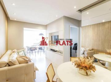 Apartamento · 55m² · 2 Quartos · 1 Vaga · Flat com ótimo preço no bairro Brooklin. Confira!