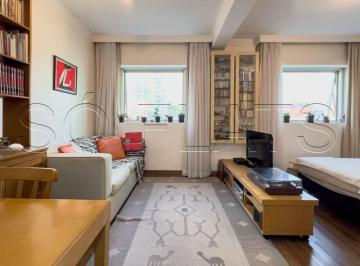 Apartamento · 33m² · 1 Quarto · 1 Vaga · Flat na Oscar Freire com Serviços Hoteleiros | Próximo ao Metrô Clinicas e Sumaré