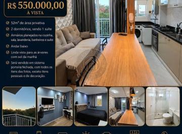 Apartamento · 52m² · 2 Quartos · 1 Vaga · Go Maraville - Apartamento a Venda Porteira Fechada no Condomínio Go Maraville Jundiaí