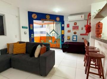 Apartamento · 49m² · 1 Quarto · 1 Vaga · Apartamento Quarto e Sala com Varanda, 49m², Mobiliado à venda na Ponta Verde - Maceió Alagoas